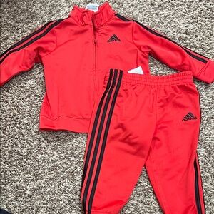 Adidas track suit sz 9 months